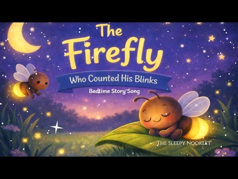 The Firefly Who Counted His Blinks | Baby Sleep Music & Lullaby for Toddlers