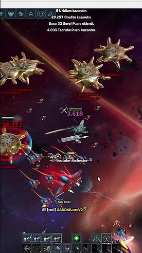 Darkorbit TR 5 Sıfırdan Yeni Seri Uzay Macerası Bölüm 97 Runisk Kasıyoruz