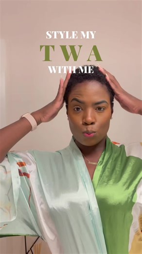 I decided to switch it up and show you all how I style my TWA(teeny weeny afro)!! Before we get into it let me preface this post with, YES, i know I dont have makeup around the perimeter of my face. That is intentional to avoid makeup getting onto my edges. And also, these are the products I use that work for MY hair. I have tried so many products that just dont get my hair together like this but of course im always open to recommendations. But here is my go to everyday style that takes minimal