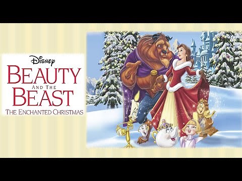Disney Princess Belle Beauty and the Beast in the Enchanted Christmas - kid's book reading audiobook