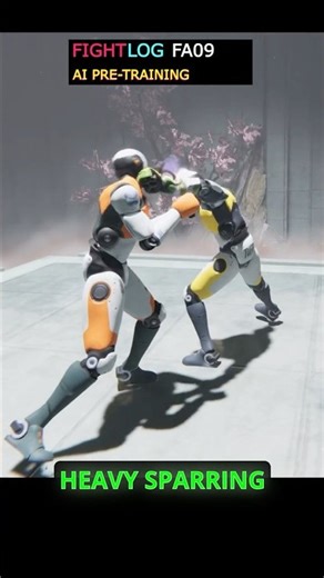 Looks Like a Game. It Isn’t. #NotAGame #Mecha #AnimeVibes #RobotFight #AIFight #アニメ #ロボット #格闘