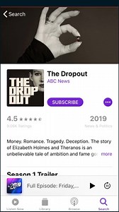 12K views · 45 reactions | Can’t get enough of the Elizabeth Holmes story? Ready for more original interviews? ABC News Start Here's Brad Mielke explains how to subscribe & listen to the hit podcast #TheDropout: abcn.ws/thedropout | ABC 20/20 | Facebook