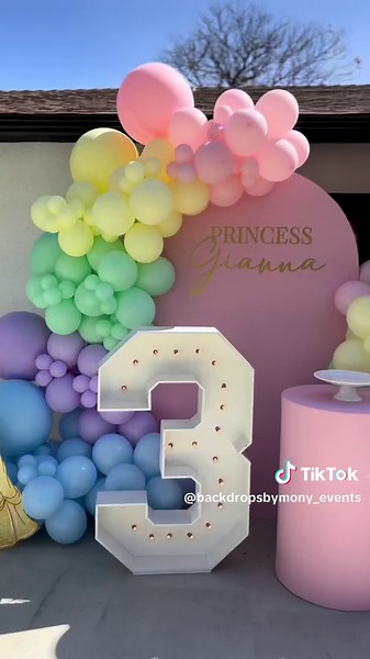 Princess Gianna Birthday Celebration 🎉 | Disney Princess Party Decor