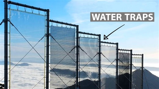 How fog nets are bringing clean water to Moroccan desert villages