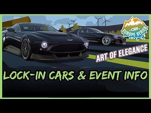 CSR 2 | ART OF ELEGANCE | Upcoming Main Event Lock-Ins & Prize Car | Europe Series