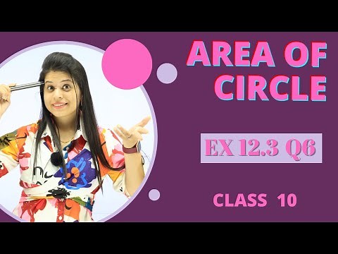 Ex 12.3 Q6 | Area related to circles | Chapter 12 | Class 10 Maths | NCERT