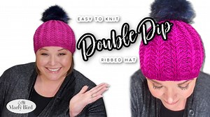 Double Dip Knit Ribbed Hat | Marly Bird