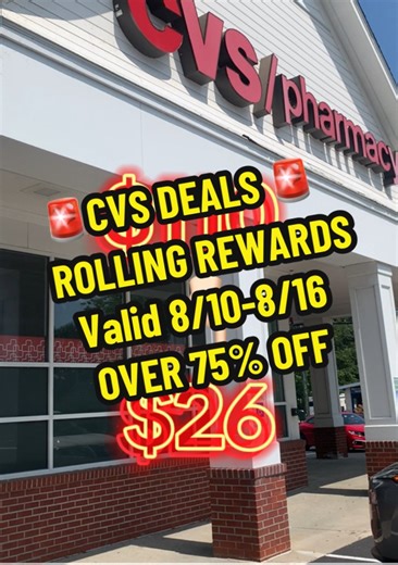 We’re Back Rolling Rewards at CVS this Week! 8/10-8/16 #cvscouponing #rollingrewards #cvscouponer #cvsdeals #couponingforbeginners #cvscoupondeals #couponing #cvsdealsthisweek #lowoop #rundeal #howtosavemoney #cvshaul #couponingwithkay #extremecouponing #fypシ #viral #couponcommunity #tide #laundrydeals #spend30get10 #cleaningdeals | Couponing with Kay