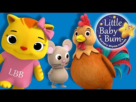 Rooster Song | Nursery Rhymes for Babies by LittleBabyBum - ABCs and 123s