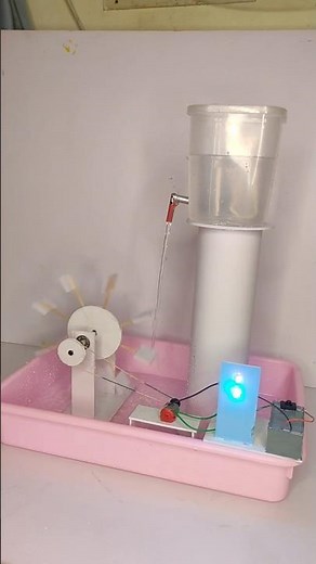 hydroelectricity Project | Science project for exhibition #schoolproject #science #shorts