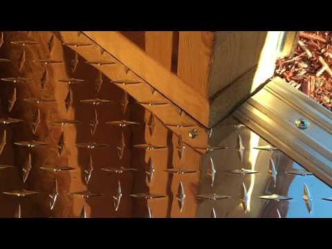 How to install an aluminum diamond plate floor (Part 2)