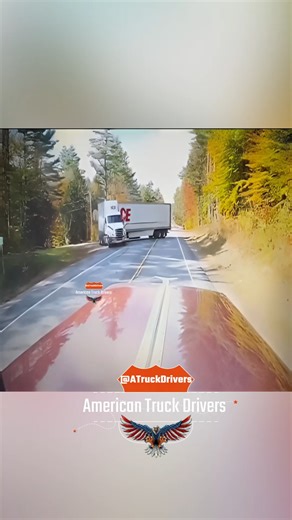 87K views · 1K reactions | Driver avoids crash as semi makes illegal U-turn — quick stop prevents disaster #AmericanTruckDrivers #CloseCall #IllegalUTurn #TruckSafety #HighwayIncident | American Truck Drivers | Facebook