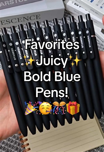 Top 5 Favorite Bold Blue Pens for Smooth Writing