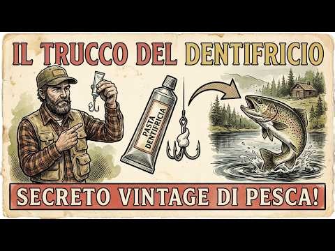 La tecnica del dentifricio che è stata vietata perché faceva catturare pesci troppo velocemente