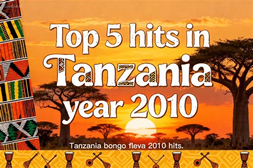 Top 5 Viral Tanzanian Hits from 2010: The Bongo Flava Era