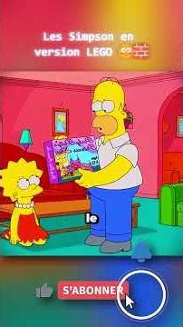 The Simpsons in LEGO form 😳🧱 #springfield #simpsons #cartoon #thesimpsons #lego #bart #humor