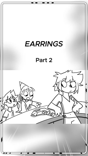 Creative Anime Earrings Animation Tutorial