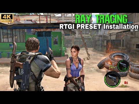 Resident Evil 5 Ray tracing Reshade RTX ON installation In one click easy way | ROCKY GAME STATiON
