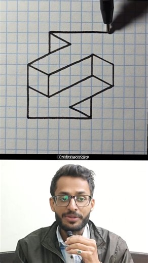 S Jain on Instagram: "How To Draw 3D Drawing #drawing #art #pencil"