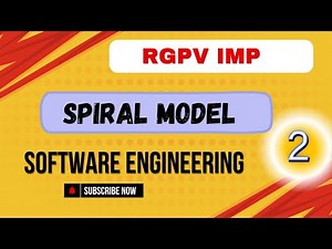 Spiral Model Explained Easily | RGPV Software Engineering Important Topic |RGPV SE Unit 1 & 2 Notes