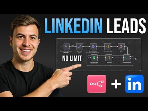 Scrape Unlimited LinkedIn Leads With n8n (No Paid APIs)