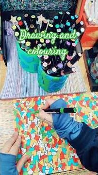 Drawing and colouring - 1 ora in 1 minuto