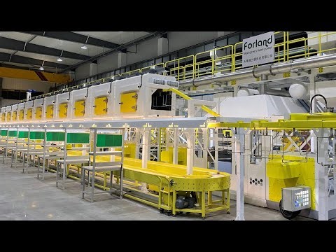 Automated Turbocharger Core Production Line (Hot Box) | Forland "Land Line"
