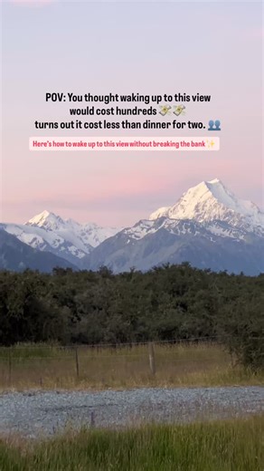 Kimmy | Travel • Hikes • Bucket lists | Located just a short drive from Mt Cook Village, Glentanner Holiday Park offers affordable cabins and campsites with stunning alpine views... | Instagram