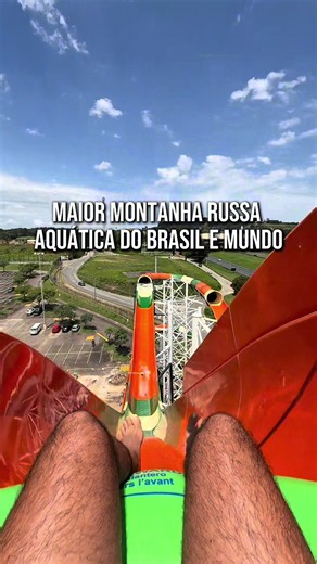 Montanha-russa aquática Cobra: a maior do Brasil e do mundo