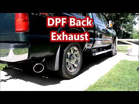 4" Delete Pipe vs Full Exhaust - 6.7 Powerstroke