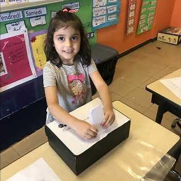 Les élections de délégués en classe de CP B