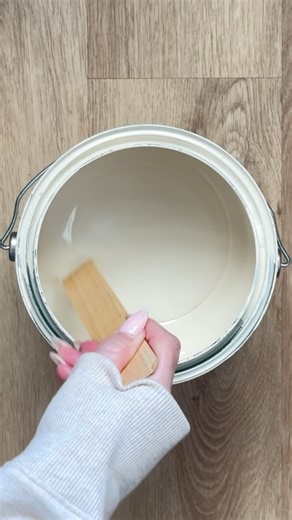 Home Inspiration and DIY by Theresa on Instagram: "Natural Linen by Sherwin-Williams transformed our trim and beadboard into the perfect cozy backdrop. This warm neutral brings just the right touch of elegance and charm. What do you think of this color? +✨Save and follow @theresachristinehome for more home inspiration."