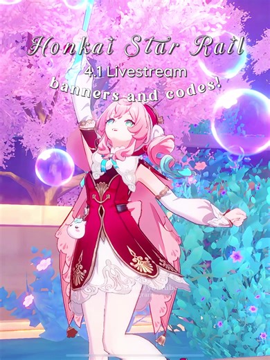 Honkai Star Rail Livestream Codes and Banners