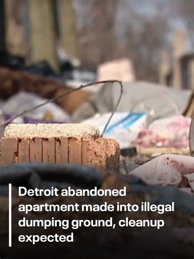 Detroit Apartment Looks Like Trash Dump, Residents Disgusted