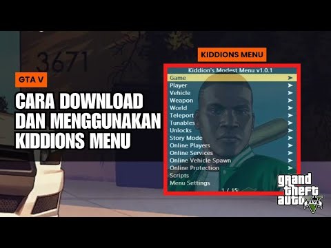 cara download kiddions menu GTA V