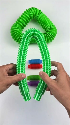 Stylez Creating ASMR and Crunchy Sound POP-TUBE #insideout #diy #satisfyingvideos #relaxing #oddasmr