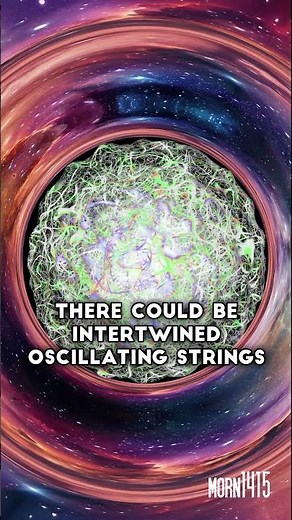 A Black Hole according to String Theory #astronomy #space #blackhole #stringtheory #fuzzball