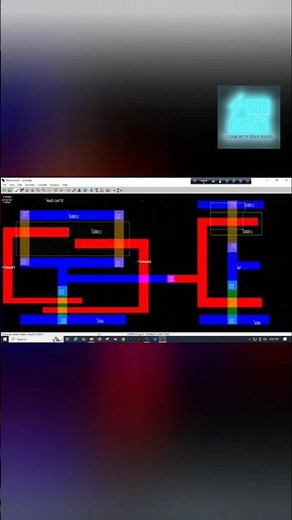 ⚙️ AND Gate Design in Microwind | Digital Electronics Simulation #shorts