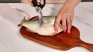 Brigii Kitchen Shears, Stainless Steel Heavy Duty Poultry Shears, Multi-Purpose Kitchen Scissors for Cutting Chicken, Fish, Seafood, and Vegetables, Spring Loaded-KS05Black