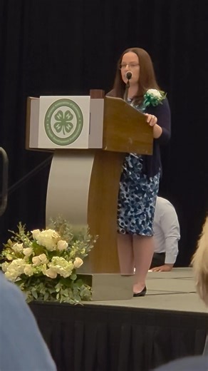 Today, Denise Frebertshauser was posthumously inducted into the National 4-H Hall of Fame. Denise was a Maryland State 4-H Environmental Specialist who oversaw the camping program and was a mentor to many 4-H’ers, faculty and staff. Denise’s mantra, “Get a child outside,” was frequently heard. Receiving it on her behalf was our current Maryland 4-H Environmental Science Specialist, Amand Wahle. Please listen to this remarkable testament to such a devoted 4-H youth, friend, educator, and speciali
