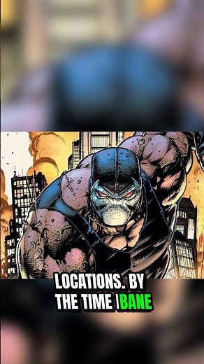 When Bane Figured Out Batman's Identity Without Any Help Bane #Batman #Knightfall #VengeanceOfBane