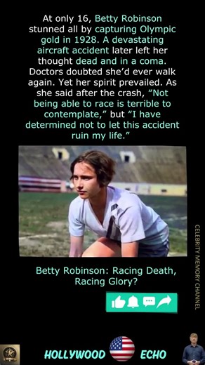 Betty Robinson: Racing Death, Racing Glory?