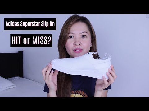 Adidas Superstar Slip On - First Impression & Review (Taglish)