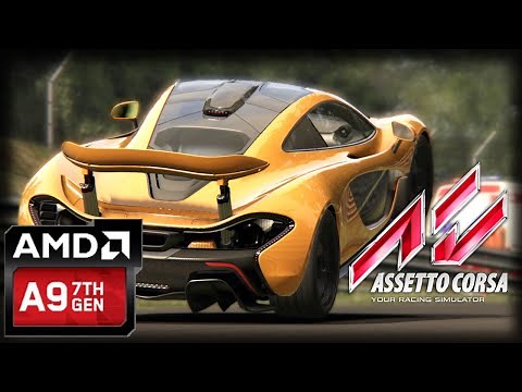 Assetto Corsa test on AMD A9-9425 With Radeon R5 (Low End PC)
