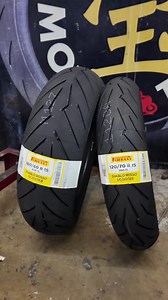 Pirelli Diablo Rosso Scooter Tire on Yamaha Tmax Front 120/70-15 & 160/60-15 #TakaraTires #PirelliTire #DiabloRossoScooter | Takara Tires