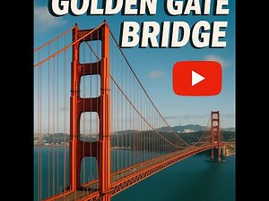 4K Golden Gate Bridge Walk – The Most Iconic View in San Francisco!