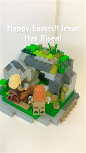Jesus’ Tomb LEGO MOC #lego#jesus#legomoc#easter