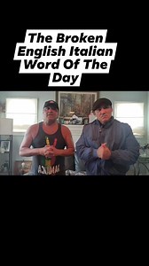 103K views · 2.7K reactions | The Broken English Italian Word Of The Day | The Uncle Louie Variety Show | Facebook