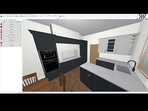 Articad - Wakefield Classic Style Kitchen Design - Slate Blue - 002