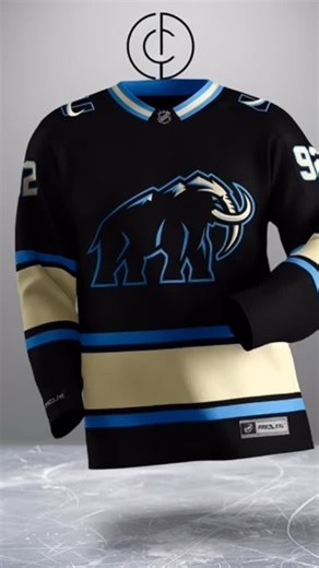 Colonel Designs on Instagram: "@utahmammoth concept using their new logo 👀 #graphicdesign #sportsdesign #nhl"